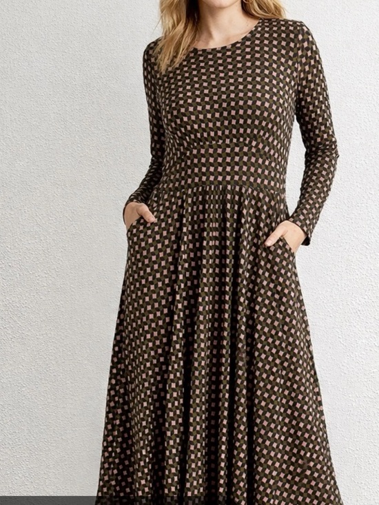 Boden Dresses & Skirts - Boden Thea Long Sleeve Jersey Midi Dress 16